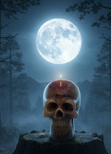 Load image into Gallery viewer, The Vivere Defiant - Skull - Candle