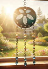 Load image into Gallery viewer, Recycled Echo - Sand Dollar - Sun Catcher