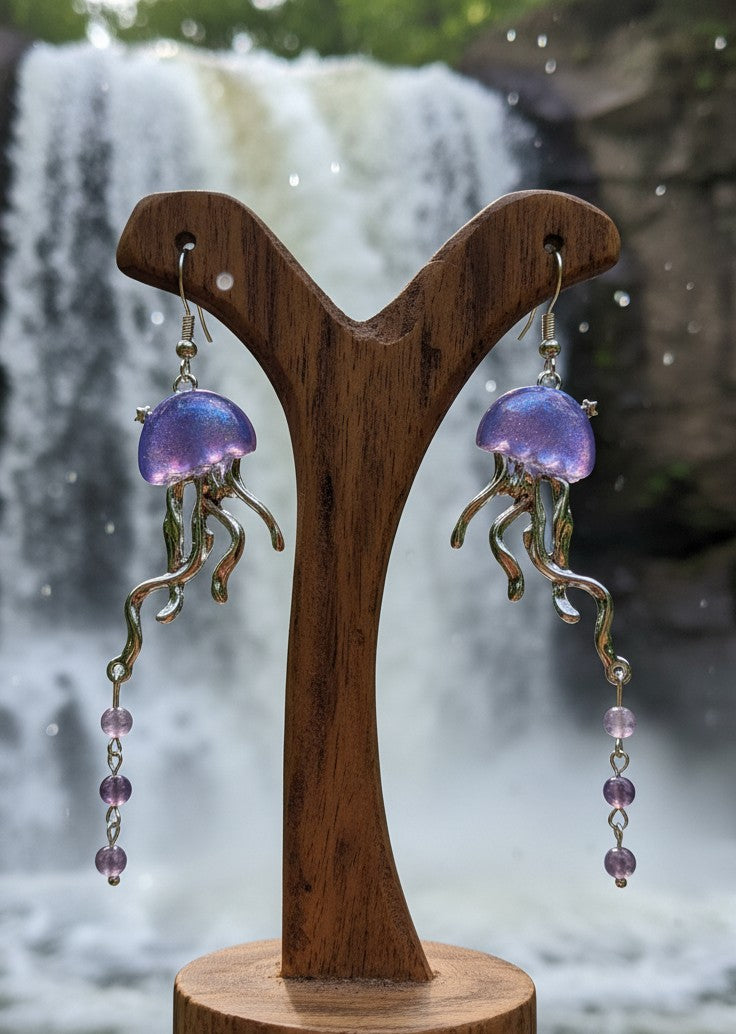 Tides of Transition - Jellyfish - Earrings