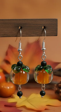 The Harvest Glow - Pumpkin - Earrings