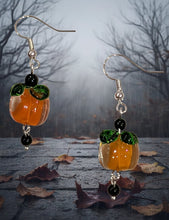 Load image into Gallery viewer, The Harvest Glow - Pumpkin - Earrings
