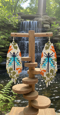 Celestial Messenger Drops- Dragonfly - Earrings