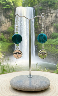 Whisper of Metamorphosis - Dragonfly Earrings