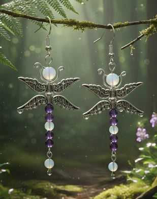 Wings of Ascension Dragonfly - Earrings