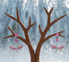 Load image into Gallery viewer, A whisper of the divine- Dragonfly - Earrings