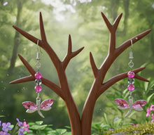 Load image into Gallery viewer, A whisper of the divine- Dragonfly - Earrings