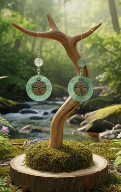 The Heart Chakra - Dragonfly - Earrings