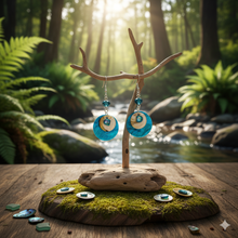 Load image into Gallery viewer, Pacific Calm Drops - Abalone shell - Earrings