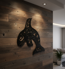 Load image into Gallery viewer, Spirit of the Blackfish - Orca - Metal Art