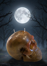 Load image into Gallery viewer, Iconoclast Casting - Skull - Candle