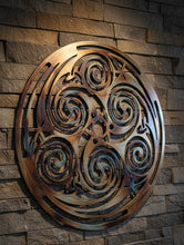 Load image into Gallery viewer, Celtic Triskelion - Metal art