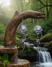 Load image into Gallery viewer, Island Mist Talisman - Jellyfish - Earrings