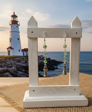 Vancouver Isle Beacon- Lighthouse - Earrings
