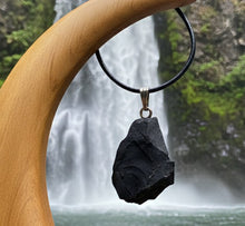 Load image into Gallery viewer, The Black Earth Talisman - Raw Shungite - Necklace