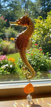 Load image into Gallery viewer, Sun Dancer of the Salish Sea- Small Seahorse - Sun catcher