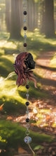Load image into Gallery viewer, The Warrior Woman&#39;s Crown - Dragon woman  - Sun Catcher