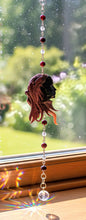 Load image into Gallery viewer, The Warrior Woman&#39;s Crown - Dragon woman  - Sun Catcher