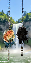 Load image into Gallery viewer, The Aura Draconis - Dragon Woman Warrior - Sun Catcher