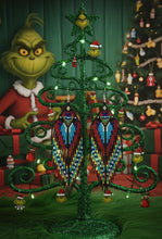 Load image into Gallery viewer, Grinchtastic Brick Drops - Earrings