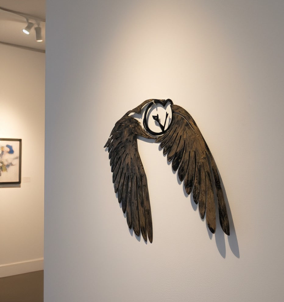 The Watcher - Small Owl In Flight