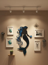 Load image into Gallery viewer, Siren&#39;s Song - Mermaid - Metal art