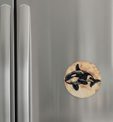K’wul - Fridge Magnet - Orca