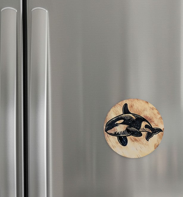 K’wul - Fridge Magnet - Orca