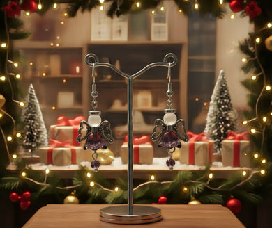 Angel- Amethyst Tranquility - Earrings