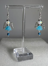 Load image into Gallery viewer, Blue Wisdom Dangles - Angel - Earrings