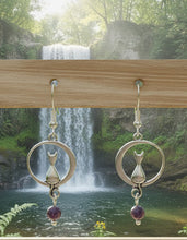 Load image into Gallery viewer, Transition Kitty - Earrings