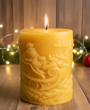 Load image into Gallery viewer, Santa Reindeer Ride - Candle