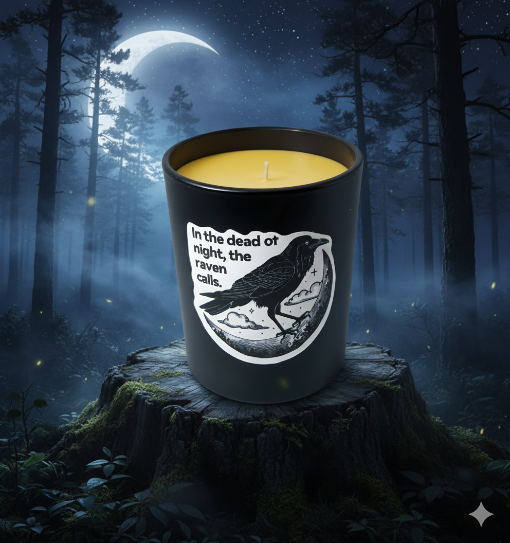 The alchemist - Raven - Candle