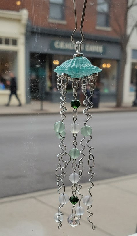 The Coastal Clarity - Little Jellyfish - Sun catcher