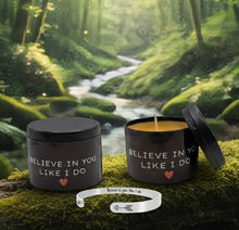 Load image into Gallery viewer, The Inner Light - Candle &amp; Bracelet -  Gift Set