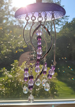 Load image into Gallery viewer, The Midnight Ocean - Jellyfish - Ornament - Sun Catcher