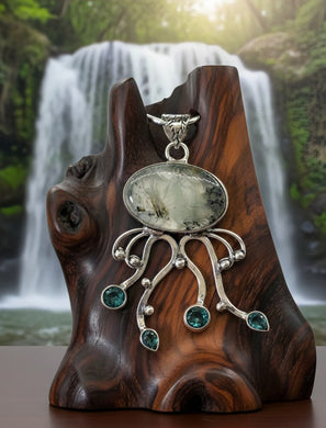 Jellyfish - Pendant - Heart of the Quiet Tide