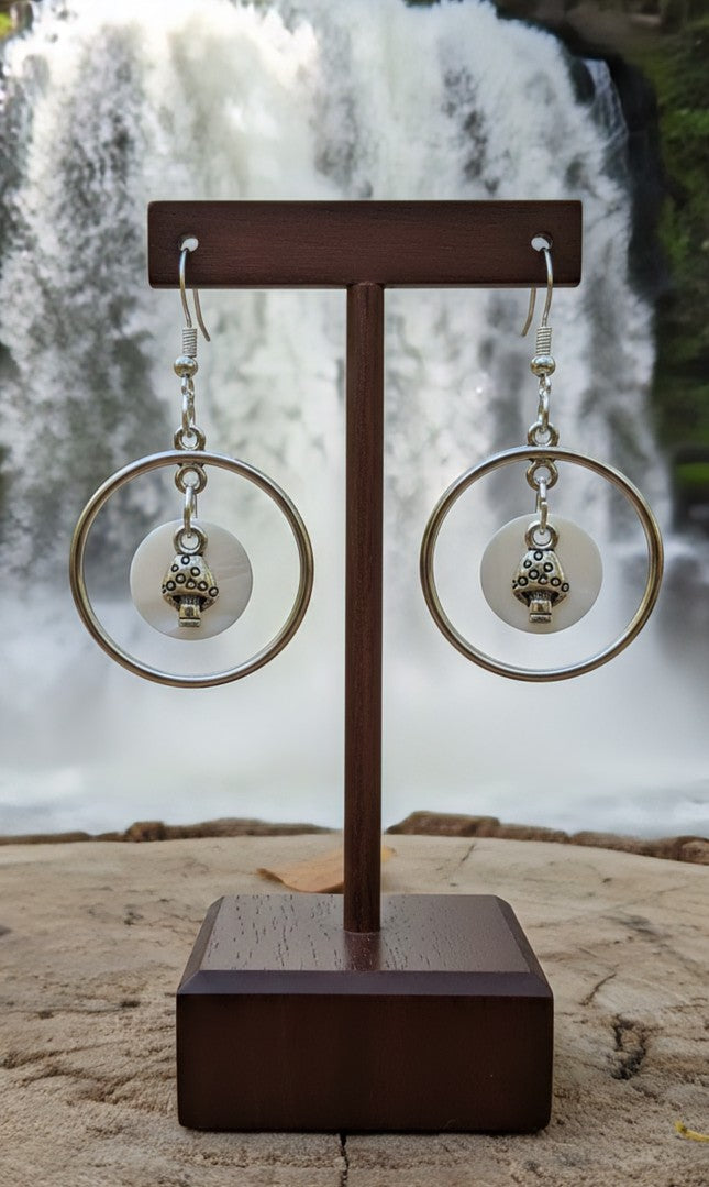 Enchanted Isle Mushrooms - Earrings