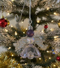 Load image into Gallery viewer, Amethyst Sentinel - Angel - Ornament - Sun Catcher