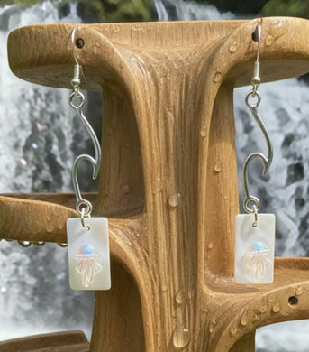 The Silver Current - Jellyfish - Earrings