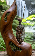 Load image into Gallery viewer, Amulet of Grounded Growth - Crazy Lace Agate - Necklace