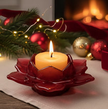 Load image into Gallery viewer, Christmas Lotus - Candle Holder