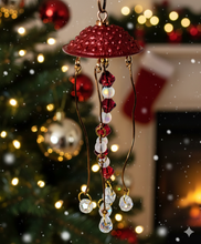 Load image into Gallery viewer, Poinsettia Drop - Ornament - Sun Catcher