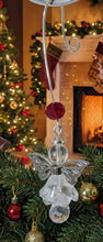 Load image into Gallery viewer, Crimson Accent - Angel - Ornament