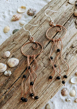 Load image into Gallery viewer, Stargazer - Jellyfish - Earrings - Blue Goldstone