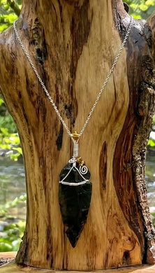 The Shamans Arrow - Arrowhead - Amber