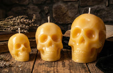Load image into Gallery viewer, The Guardian Trio - Skull Candle - Set of 3