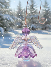 Load image into Gallery viewer, Aurora Amethyst  - Angel - Ornament - Sun Catcher