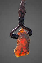 Load image into Gallery viewer, The solstice ember - Ethiopian Fire Opal - Necklace