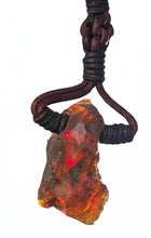 Load image into Gallery viewer, The solstice ember - Ethiopian Fire Opal - Necklace