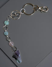 Load image into Gallery viewer, The Clarity Wave - Rainbow Fluorite - Keychain
